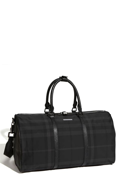 sacoche burberry noire|Burberry duffle bag men's.